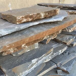 AquaBlue Slate - Patio Flagstone Slabs, XL