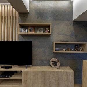 Flexible Slate SKIN Ultra-Flex 2mm - Forest, 122x61 cm | Stone for Walls, Furniture, Facades and Wet Areas