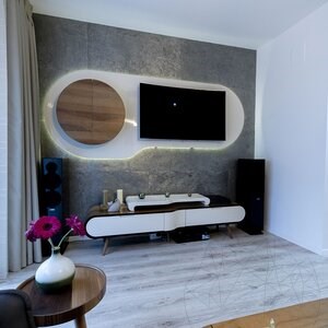 Flexible Slate SKIN Ultra-Flex 2mm - Silver Shine, 122x61 cm | Stone for Walls, Furniture, Facades and Wet Areas