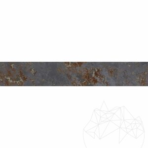 Noisette Multicolored Riven Slate, 60 x 10 x 1 cm