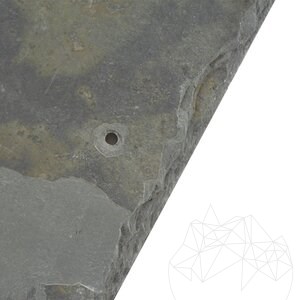 Multicolored Noisette Riven & Chiseled Edge Slate 15 x 30 cm - (Roof & Claddings)