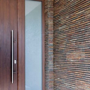 Multi Slate Stripes Wall Cladding Panel, 15 x 60 cm