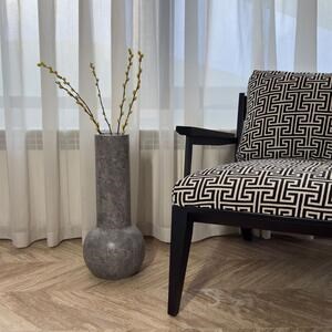 Autograph-Milano Decorative Tundra Marble Vase 50 x 20 x 10 cm