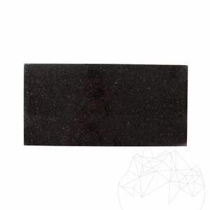 Black Galaxy Polished Granite 61 x 30.5 x 1 cm (Beveled 4 edges)