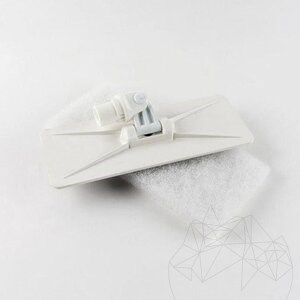 LTP Profesional White Emulsifying Pad - Gentle cleaning for polished & delicate surfaces (removes dirt, adhesive, grouting)