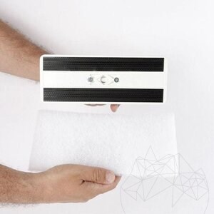 LTP Profesional White Emulsifying Pad - Gentle cleaning for polished & delicate surfaces (removes dirt, adhesive, grouting)