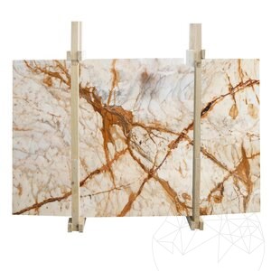 Calacatta Gold Polished Marble Slab, 2 cm