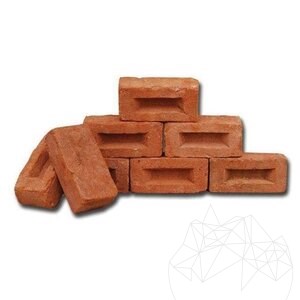 Deco Brick - Traditional decorative brick, 17 x 8 x 5 cm