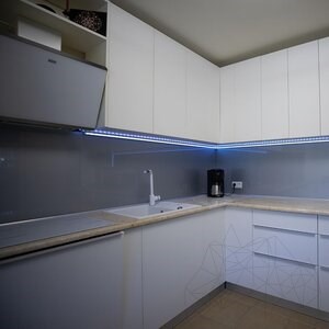 Crema Royal Polished Marble Countertop, 250 x 65 x 3 cm