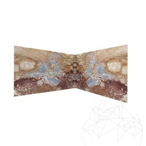 Earth Blue Marble Slab Polished, 2 cm