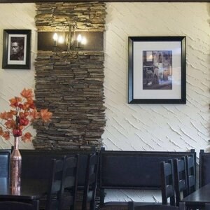 Slate Rusty Brown 3D Strips | Decorative Stone for Vertical Cladding, Exterior-Interior (10-12/pallet)