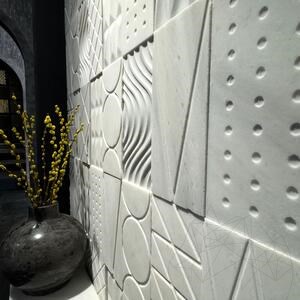 Geometric Shapes New York Marble, 15 x 30 cm 