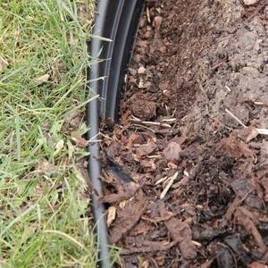 Edging B-Edge Smart for lanscaping, black (H -10 cm, 6 lm/roll)