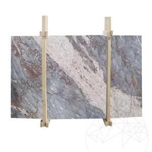 Hermes Blue Marble Polished Slab, 2 cm