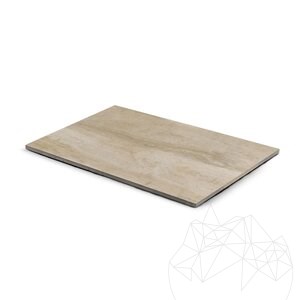 Sinterized Stone L'ALTRA PIETRA Duomo Travertino Beige, 60 X 90 X 2 cm, R11 - Non-Slip for outdoor use