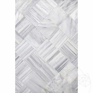 Kavala Cross Cut Sawn Cut (Unpolished) Marble, 30 x 30 x 2 cm