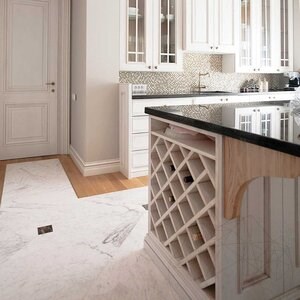 Volakas Polished Marble, 60 x 30 x 2 cm - Economy