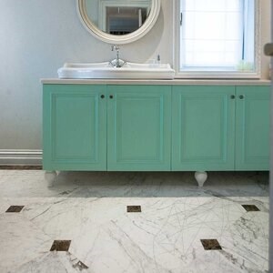Volakas Polished Marble, 60 x 30 x 2 cm - Economy