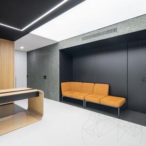 Native Black Lineal Extreme Dark Design Slab Granite 2CM