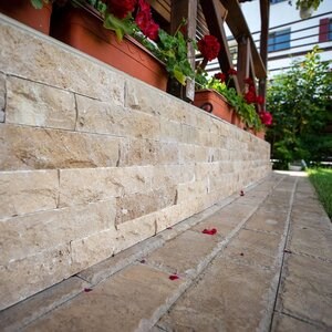 Noce Splitface Travertine, 7.5 cm x FL x 2.2 cm