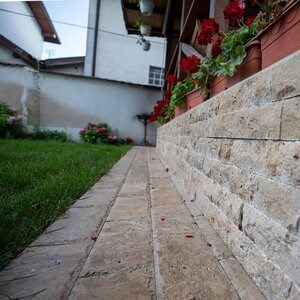 Noce Splitface Travertine, 7.5 cm x FL x 2.2 cm