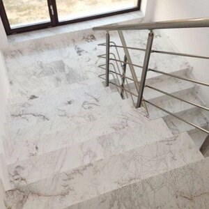 Volakas Brown Polished Marble 2 cm - Countertops, Steps, Glazes and Personalized Pieces
