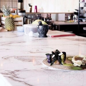 Volakas Brown Polished Marble 3 cm - Countertops, Steps, Glazes and Personalized Pieces