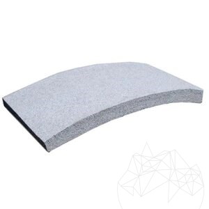 Rock Star Grey Granite Flamed Bridge 100 x 50 x 8 cm