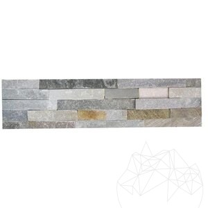 Metaksi Quartzite Wall Cladding Panel 15 x 60 cm