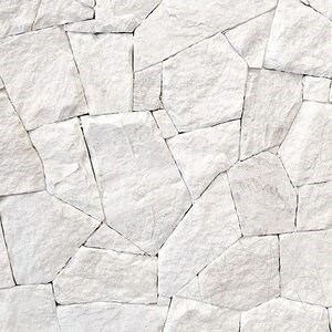 Rock Face Thassos Polygonal Marble