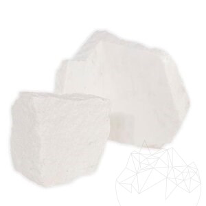 Rock Face Thassos Polygonal Marble