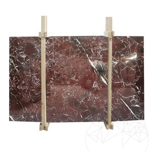 Rosso Levanto Polished Marble Slab, 2 cm