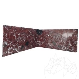Rosso Levanto Polished Marble Slab, 2 cm