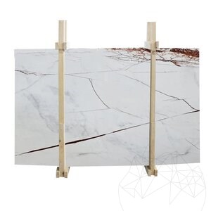 Rosso Venato Polished Marble Slab, 2 cm
