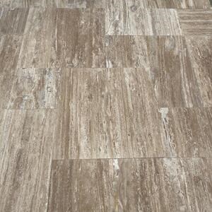 Royal Walnut Vein Cut Mini Set Honed Travertine, 1 cm