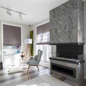 Flexible Slate SKIN Ultra-Flex 2mm - Autumn White, 122x61 cm | Stone for Walls, Furniture, Facades and Wet Areas