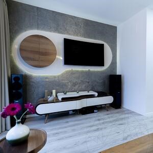 Flexible Slate SKIN Ultra-Flex 2mm - Silver Shine, 122x61 cm | Stone for Walls, Furniture, Facades and Wet Areas