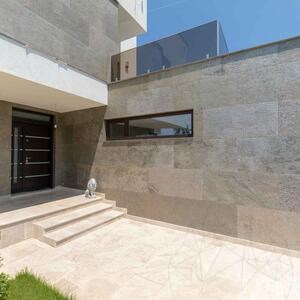 Flexible Slate SKIN Ultra-Flex 2mm - Golden, 240 x 90 cm | Stone for Walls, Furniture, Facades and Wet Areas