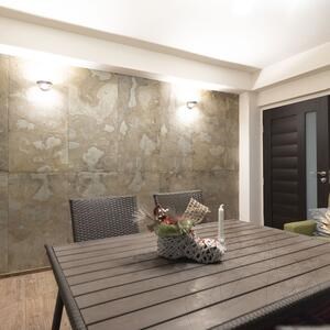 Flexible Slate SKIN MicroStone 1mm - Tan, 240 x 90 cm | Ultra-Flexible Stone for Walls, Furniture, Facing