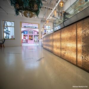 Translucent Flexible Slate SKIN 2mm - AuBurn, 185 x 61 cm | Ambient Lighting, Indoor & Outdoor