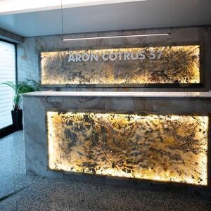 Translucent Flexible Slate SKIN 2mm - Indian Autumn, 240 x 90 cm | Ambient Lighting, Indoor & Outdoor