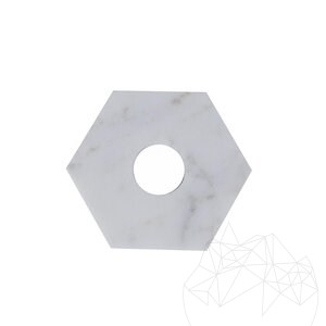 Handmade Natural Stone Candle Holder (ø = 7.5 cm)