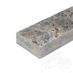 Silver Splitface Travertine, 5 cm x FL x 2cm