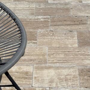 Wave Cut Tumbled Travertine 15.25 x 30.5 x 3 cm