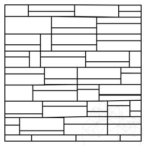 Natural Slate Panel - Indian Autumn, 60x15 cm, for Interior Cladding, Walls