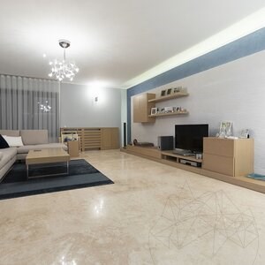 Classic PREMIUM Cross Cut Polished Travertine 122 x 61 x 1.2 cm