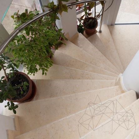 Personalized Pieces Limestone Sunny Dream Polished Limestone Sunny Dream, 2 cm - interior cladding