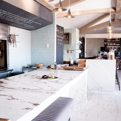 Volakas Brown Polished Marble 3 cm - Countertops, Steps, Glazes and Personalized Pieces