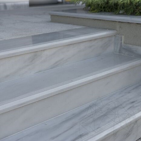 Kavala Marble Cross Cut Polished Polished 3 cm - Countertops, Steps, Glazes and Personalized Pieces