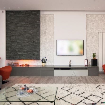 Slate Green Alpi Alpi Natur, 5cm x LL x 1.3cm | Decorative Stone - Vertical Tiles, Outdoor-Indoor (25sqm/pallet)